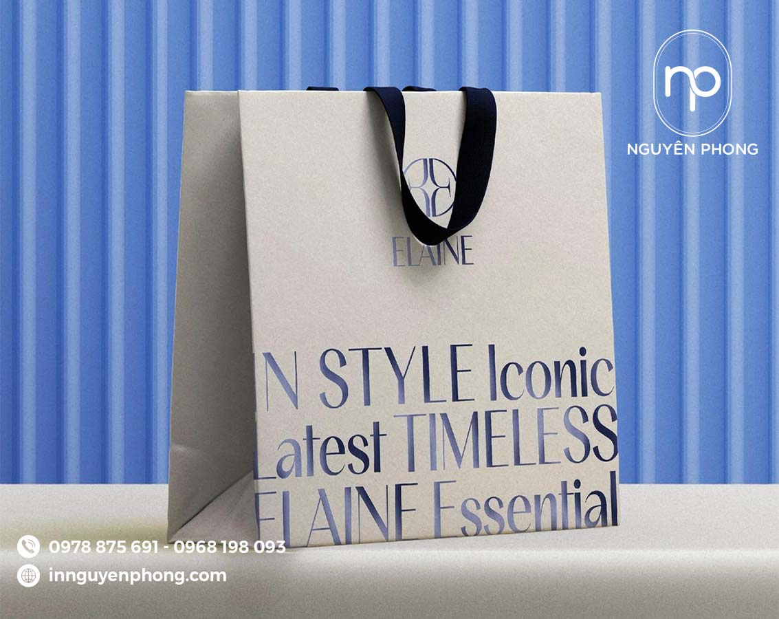 Mẫu túi giấy khách sạn độc đáo 